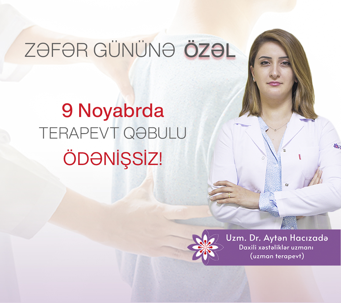 Zəfəran Hospital-dan ZƏFƏR GÜNÜNƏ özəl kampaniya!   